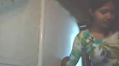 Indian Girl With Home Made