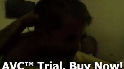 Desi gay blowjob video of a mature slut sucking twinky cock