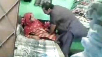 Desi pathan abbu fucks chachi homemade Lahore punjabi