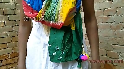 Outdoor teen girl Puja Gupta fucking