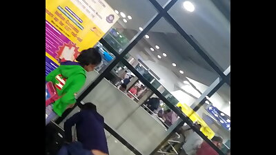 desi aunty special show in public place