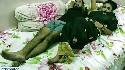 Bhabhi comes my room &excl;&excl; Amazing hot sex with sexy bhabhi&period; Best indian saree sex